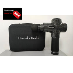 Hemmka Health Large Massage Gun - Carbon - BLACK FRIDAY DEAL