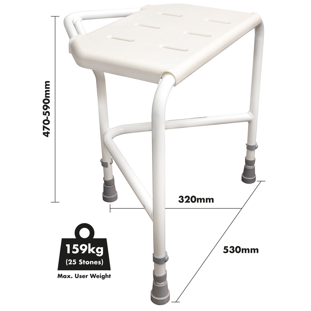 Corner Shower Stool