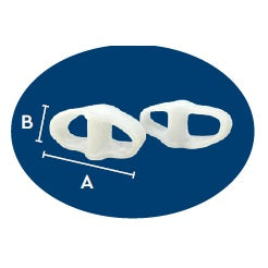 Toe Ring Separators with GEL - Pair
