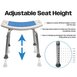 Shower Stool with Seat Padding