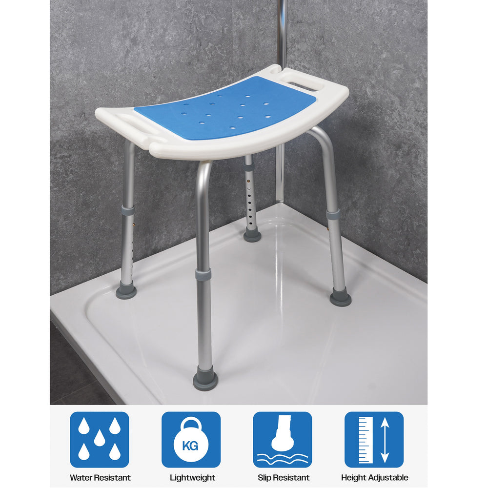 Shower Stool with Seat Padding
