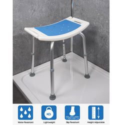 Shower Stool with Seat Padding