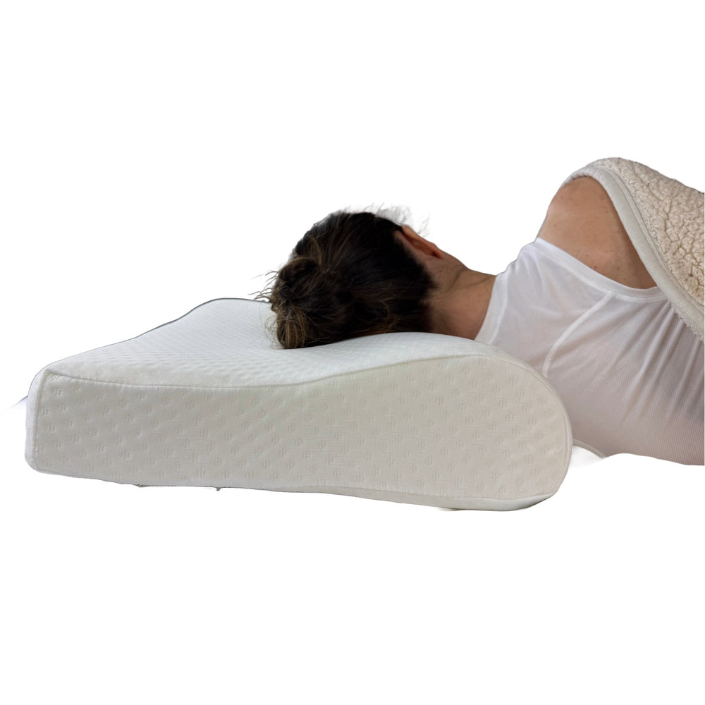 Orthopedic Visco Memory Foam Neck Pillow - Staff Pick