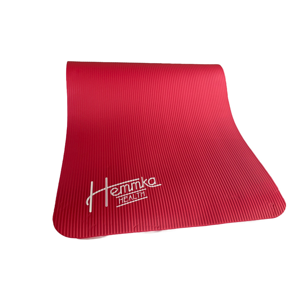 Red Pilates Mat & Bag - 180 x 60 x 10mm – Physiosupplies