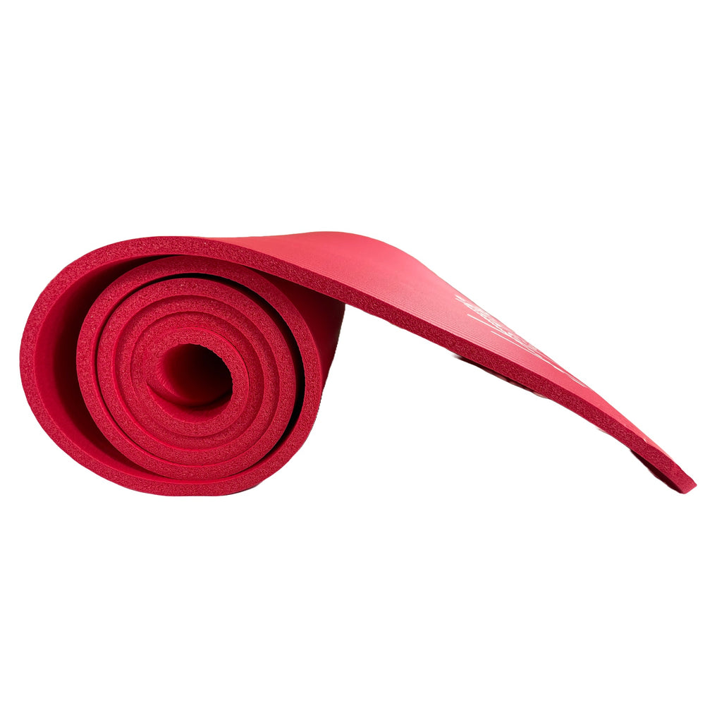 Red Pilates Mat & Bag - 180 x 60 x 10mm