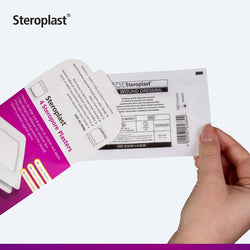 Steropore Large Adhesive Wound Dressing Plasters | Packs of 4