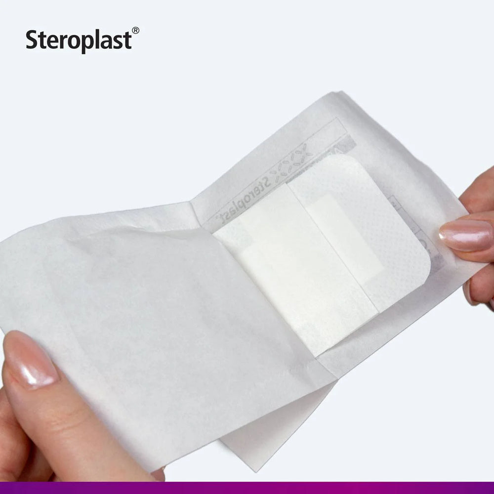 Steropore Large Adhesive Wound Dressing Plasters | Packs of 4