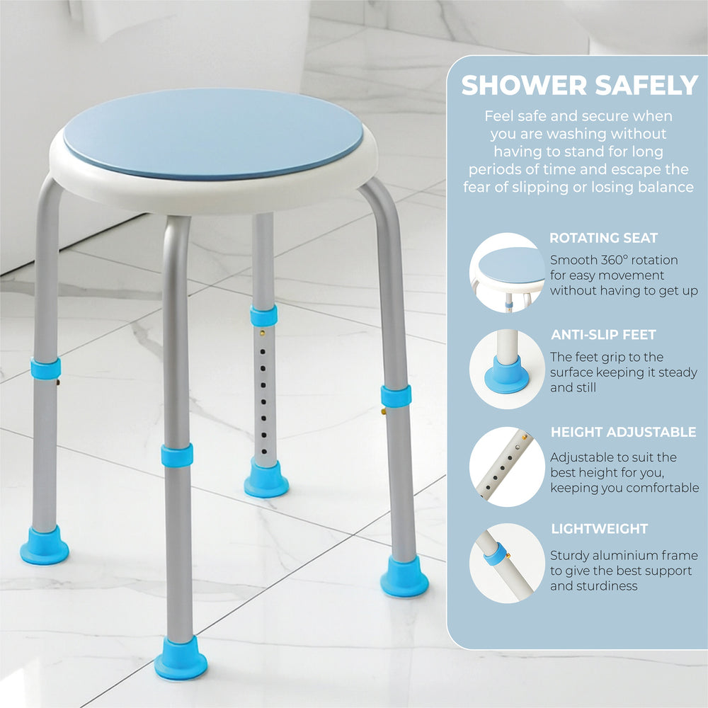 Rotating Shower Stool