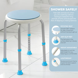 Rotating Shower Stool
