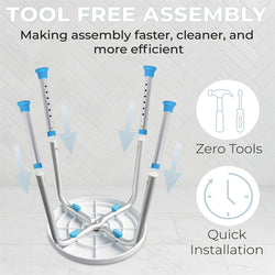 Bath Stool with Rotating Seat