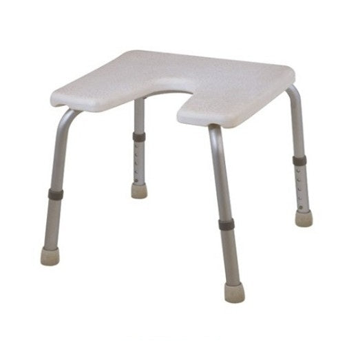 Shower Stool with Cutout