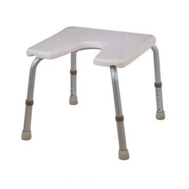 Shower Stool with Cutout