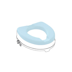 Soft Cushion 1.3cm for Raised Toilet Seat