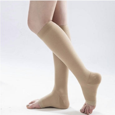 Medical Compression Stockings - Knee High - CCL 1 - 15-21mmHG - Open Toe