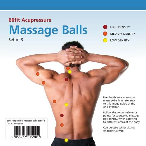 Acupressure massage balls
