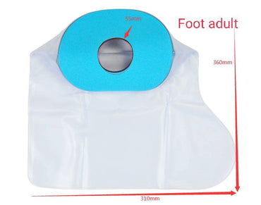Foot Cast Cover Size