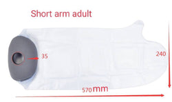Short Arm Cast Cover Sizing
