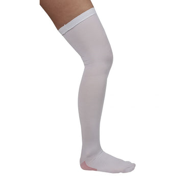 1 pair Class 2 Thigh Medical Compression Stockings 23-32mmHg Elastic Closed  Toe Varicose Veins Sock for Men and Women Graduated Pressure, Over The  Knee, Plus Size