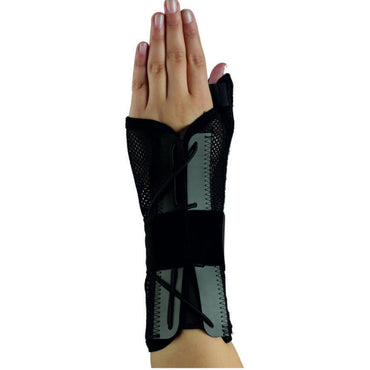 Buy Wrist Brace Pair Two 2 Small Medium Carpal Tunnel Right and Left Wrist  Support Forearm Splint Band 3 Straps Adjustable Breathable for Sports  Sprains Arthritis and Tendinitis Online at Low Prices