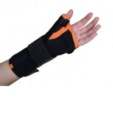 Black Neoprene Thumb and Wrist Support