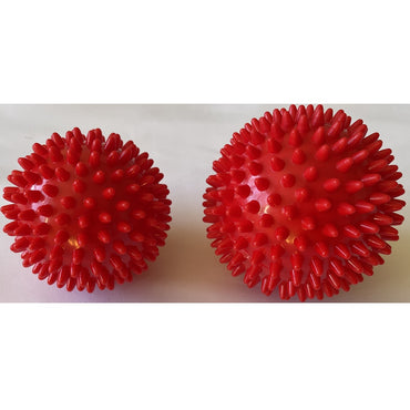 Red Spiky Massage Balls
