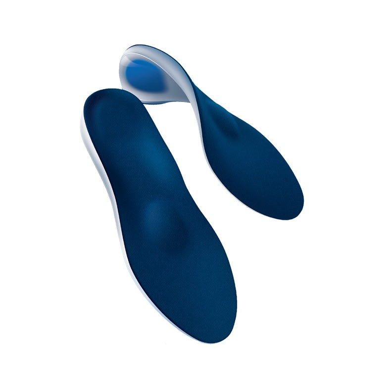 Fabric Coated Silicone Insoles Full Length - Premium Class
