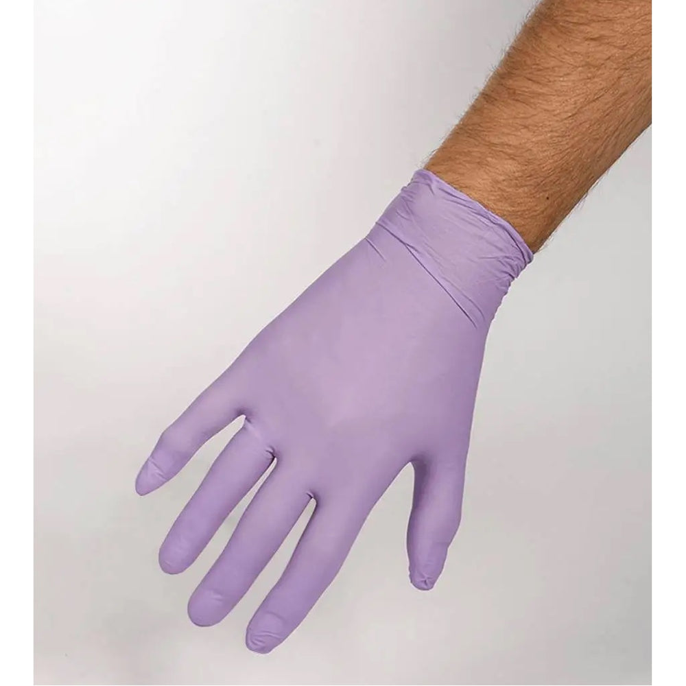 Purple Nitrile Gloves